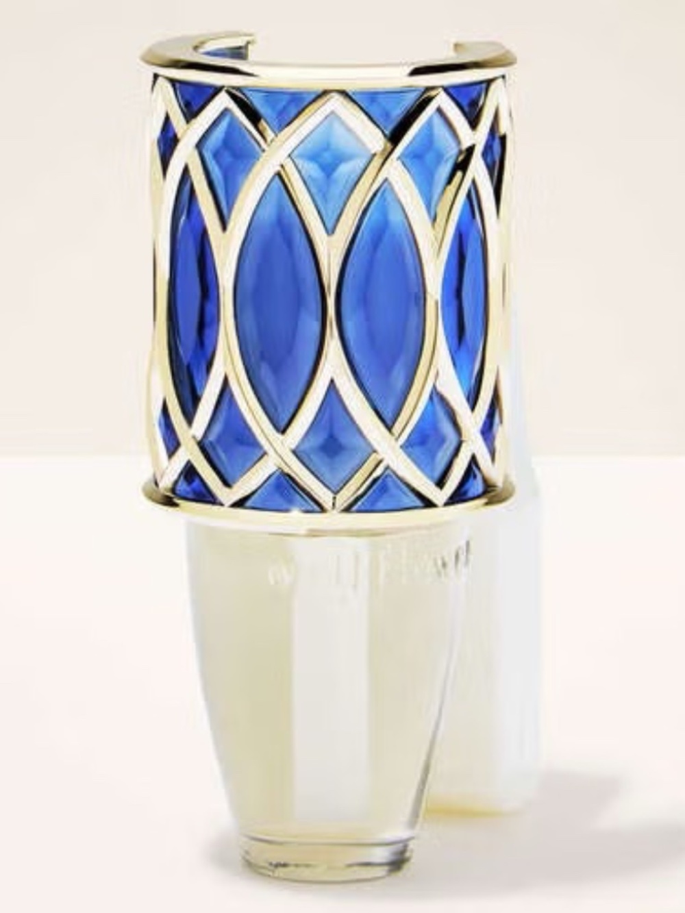 BLUE GEOMETRIC Scent Control Nightlight Wallflowers Plug